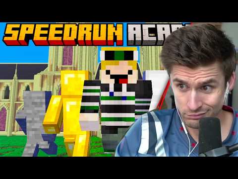 Ludwig reacts to Minecraft: SPEEDRUN ACADEMY thumbnail