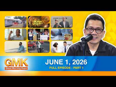Good Morning Kuya (Part 1/2) | June 01, 2026 thumbnail