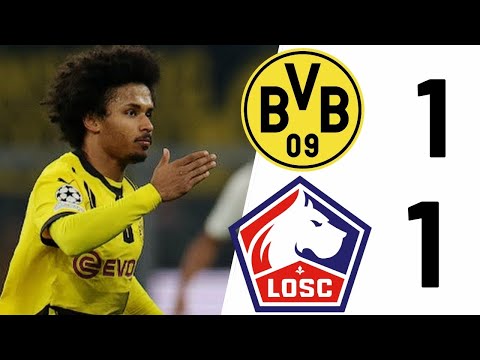 Dortmund vs LOSC Lille 1-1 | All Goals & Highlights | UCL 2025 | Champions League Round of 16 thumbnail