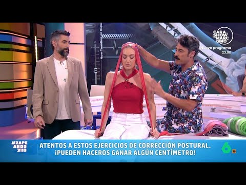 Los sencillos ejercicios del fisio Víctor Hernán para ganar unos centímetros - Zapeando thumbnail
