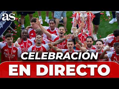EN DIRECTO: ARSENAL celebra la PREMIER LEAGUE por LONDRES tras perder la final de CHAMPIONS LEAGUE thumbnail