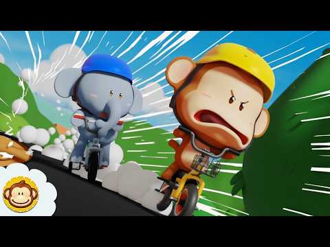 Kartun Anak | Balap Sepeda Roda 4 vs Roda 2 🚲 Siapa Lebih Cepat?| Baba Lili Tata | BaLiTa thumbnail