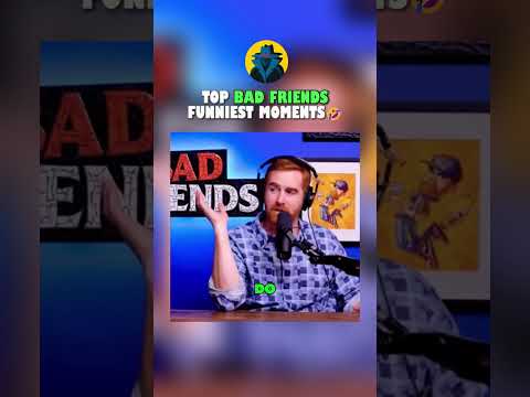 Bad Friends Funniest Momemts🤣 #viralvideo #podcast #interestingclips #viralshort #funny #badfriends thumbnail