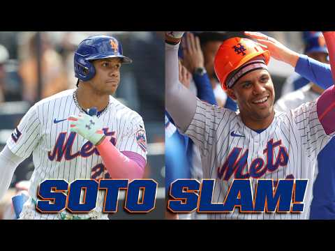 Juan Soto CRUSHES a GRAND SLAM to break the game open! 💪💥 (1st Mets grand slam of 2026!) thumbnail