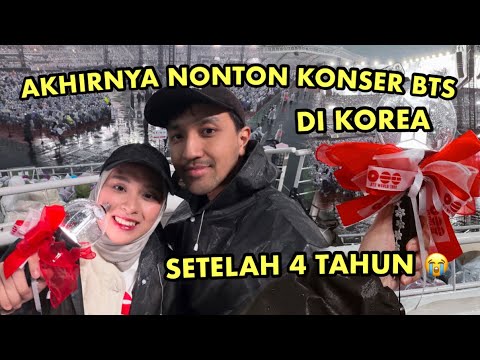 AKHIRNYA NONTON KONSER BTS DI KOREA ?? SETELAH 4 TAHUN WAMIL ?? thumbnail