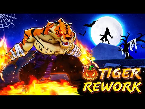 TIGER SHOWCASE + Halloween Event | Blox Fruits thumbnail