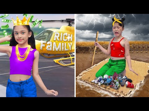 Rich vs Poor Camping Life Hacks | Funny Summer Hacks in Camping For Smart Parents By T-FUN thumbnail