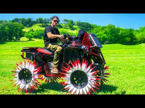 Fourwheeler on Reaper Wheels (It Works Better Than you Think) thumbnail
