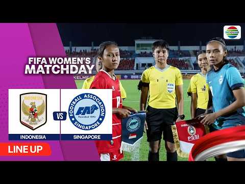 Indonesia vs Singapore - Line Up & Kick Off | FIFA Women's MatchDay thumbnail