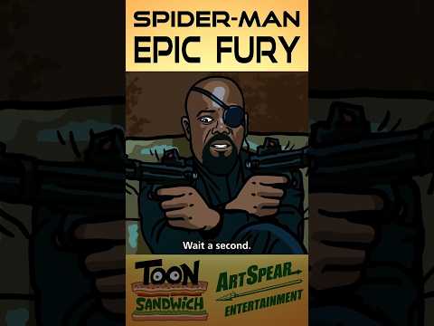 Spider-Man faces the Fury - TOON SANDWICH #funny #marvel #mcu #parody #animation #tomholland thumbnail