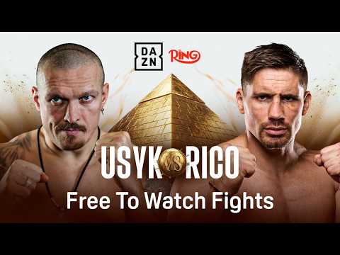 USYK vs RICO | PRELIMINARI in DIRETTA | DAZN Fighting thumbnail