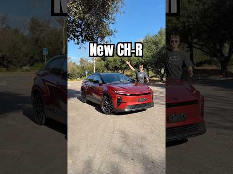 What do you think of the new ​⁠Toyota CH-R? #toyota #chr #toyotachr #cars thumbnail