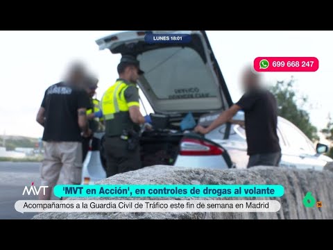 "Tienes las pupilas que te delatas tú solo": vivimos un control antidroga - Más Vale Tarde thumbnail