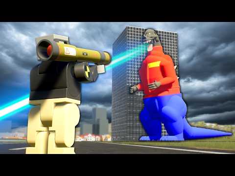 BOBZILLA ATTACKS LEGO CITY! (Brick Rigs) thumbnail