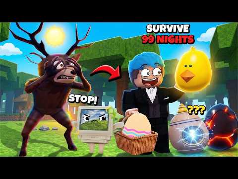 SURVIVE 99 NIGHTS in the FOREST | Roblox | ILIGTAS ANG MGA ITLOG SA GUBAT thumbnail