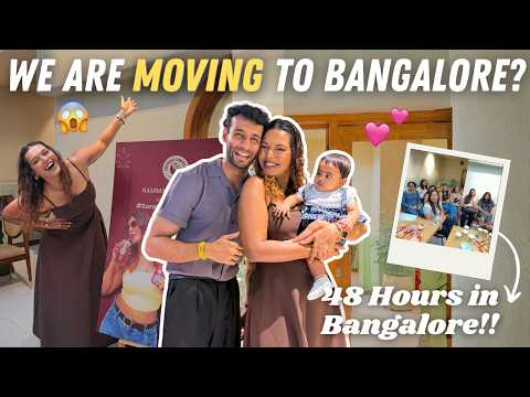 MOVING to BANGALORE with MY BOYFRIEND?? What happened in 48 hours! #TravelWSar thumbnail