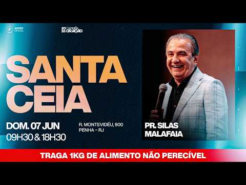 SANTA CEIA | MANHÃ | PR. Silas Malafaia | 07/06/2026 thumbnail