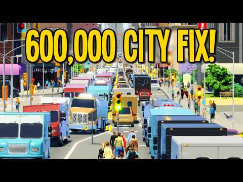 600,000 Citizens CRYING FOR HELP - Can I Save This City? (Cities Skylines 2) thumbnail