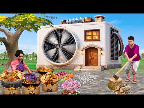 जादुई AC घर | Jadui AC Ghar Magical Air Conditioner House | Hindi Kahaniya thumbnail