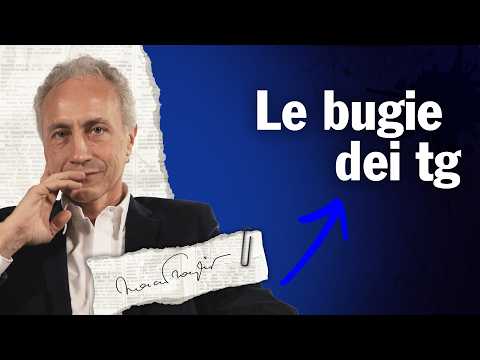 Travaglio a ruota libera: “Le fake news più pericolose sono quelle dei TG” thumbnail