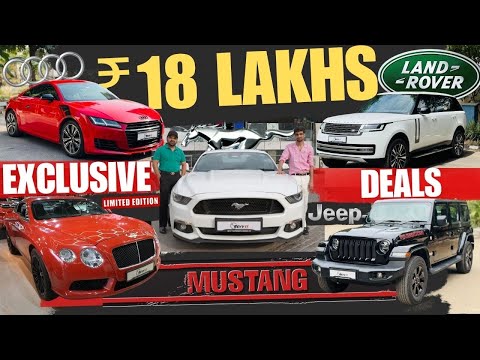 Cheapest Price Sale On Ford Mustang , Bentley , Audi TT , RS5 , Range Rover Vogue | MCMR thumbnail