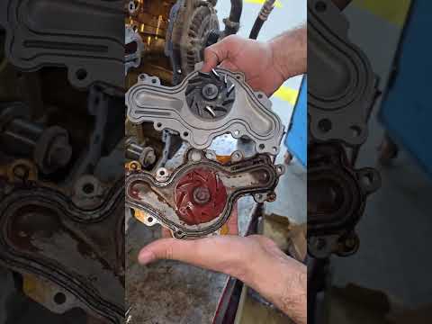 Ford edge water pump leaked replacement guide #automotive #diy #garage #mechanic thumbnail