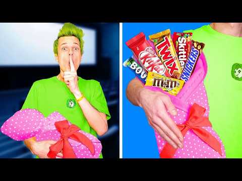 КАК ПРОНЕСТИ КОНФЕТЫ в КИНОТЕАТР ! thumbnail