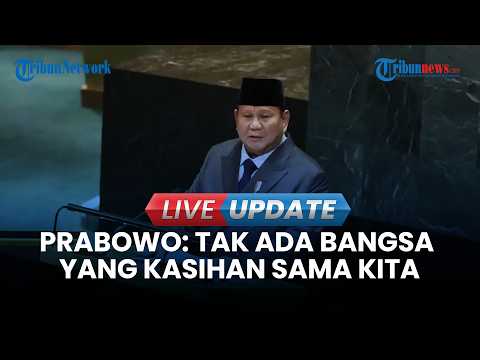 🔴LIVE UPDATE | Prabowo Ingin Indonesia Jadi Negara Mandiri: Tak Ada Bangsa yang Kasihan Sama Kita thumbnail