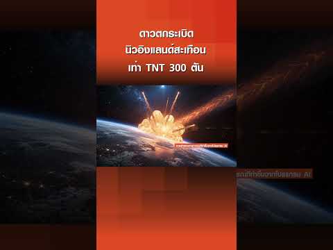 ดาวตกระเบิด นิวอิงแลนด์สะเทือน เท่า TNT 300 ตัน | TNN ข่าวค่ำ | 31 พ.ค. 69 thumbnail
