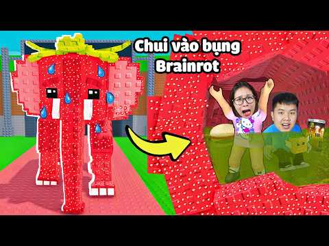Chui vào bụng ENTER BRAINROT HEADS khổng lồ tìm Brainrot siêu hiếm bqThanh & Ốc Ai Vip Hơn thumbnail