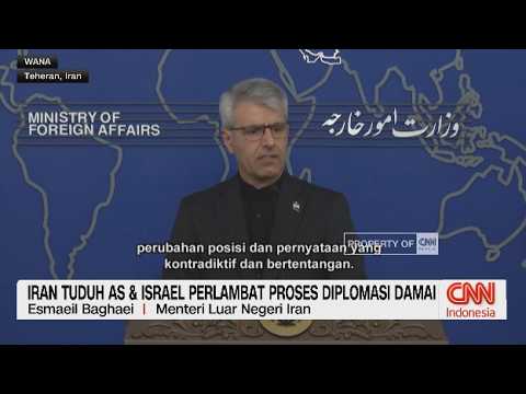 Iran Tuduh AS & Israel Perlambat Proses Diplomasi Damai thumbnail