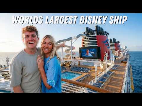 We Sailed on Disney's NEWEST Cruise Ship (Disney Adventure) thumbnail