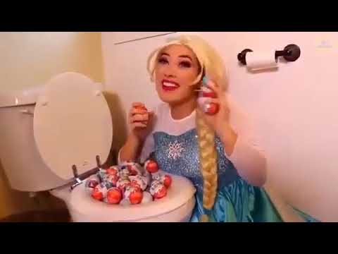 Frozen Elsa & and Anna Funny HD video thumbnail