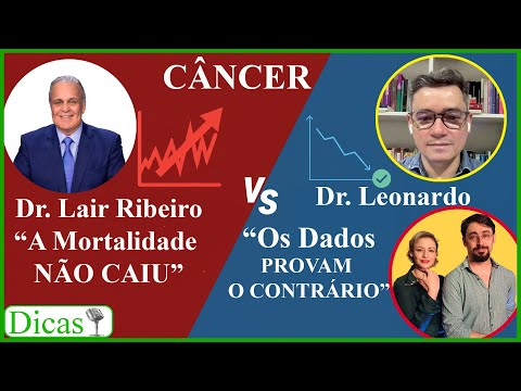 🟢Mortalidade do Câncer: A polêmica entre Dr. Lair Ribeiro e os dados científicos | CORTE thumbnail