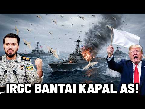 IRAN MURKA, AS TERUS KIRIM KAPAL PERANG KE SELAT HORMUZ! Drone IRGC Tenggelamkan Armada AS-ISRAEL thumbnail