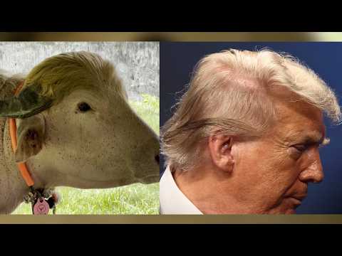 Viral Albino Buffalo With Trump-like Hair Spared From Ritual Sacrifice thumbnail