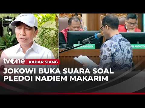 Jokowi Tanggapi Pleidoi Nadiem Dia Orang Baik | Kabar Siang thumbnail