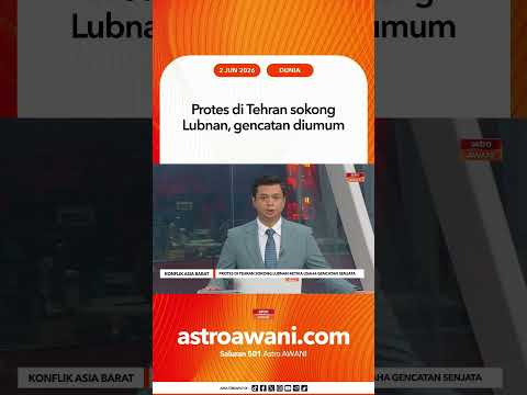 Protes di Tehran sokong Lubnan, gencatan diumum thumbnail