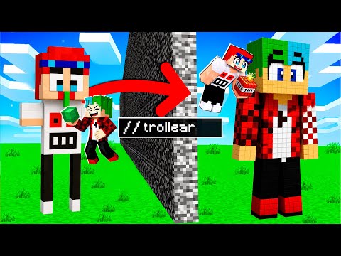 TROLLEANDO a MI FAMILIA en MINECRAFT BATALLA DE CONSTRUCCION | Karim Juega thumbnail
