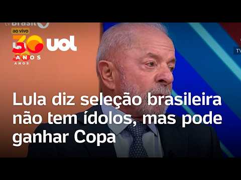Lula diz que Seleção Brasileira não tem ídolos, mas pode vencer Copa do Mundo thumbnail