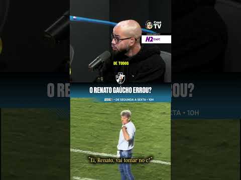 A torcida do Vasco criticou muito o Renato Gaúcho após a derrota em casa! thumbnail