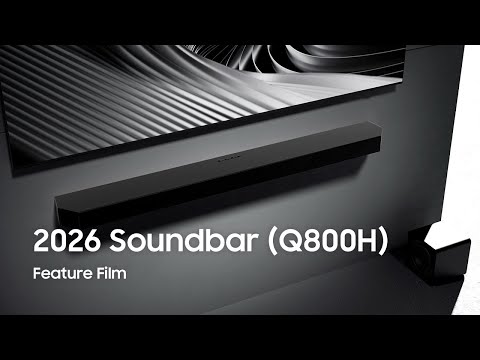 2026 Q-Series Soundbar(Q800H) : Unveil & Intro Film | Samsung thumbnail