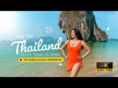 Don’t Skip These in Thailand!  🇹🇭: Krabi, Railay & Beyond 🏝️ | Secret Beaches 🌅 & Seafood 🦞 | Ep 2 thumbnail