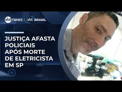 Justiça afasta PMs envolvidos na morte de eletricista em SP; vítima tinha esquizofrenia | #SBTBrasil thumbnail