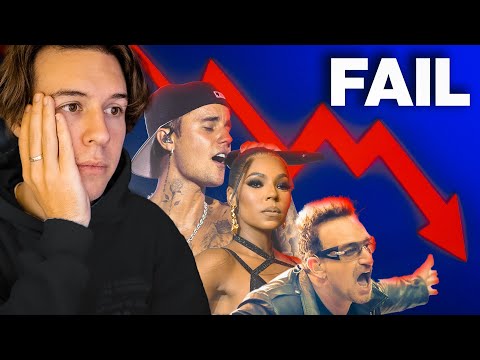 LES PIRES PROMOS D'ARTISTES ! (Justin Bieber, U2, Beatles...) thumbnail