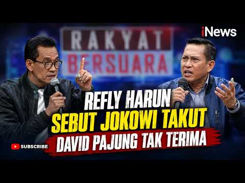 PANAS! David Pajung Murka Usai Refly Harun Sentil Jokowi Takut Kasus Ijazah Dibuka | Rakyat Bersuara thumbnail