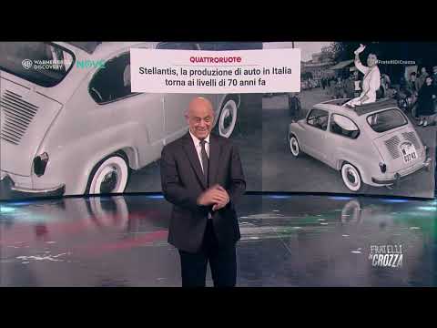 Crozza su Stellantis: "Nella produzione di auto siamo tornati al 1956" | Fratelli di Crozza thumbnail