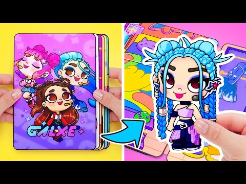 ? Build Your Own K-Pop World! GALXE DIY Puzzle Book Adventure thumbnail