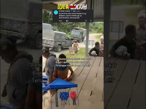PAKCIK SABAH SOUND ASK4R BAWA LORI LAJU KAT JALAN KAMPUNG "TERS0ND0L KERETA PAKCIK" thumbnail