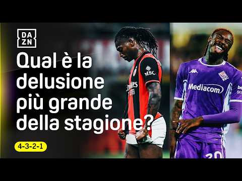 Qual è la DELUSIONE più GRANDE di questo CAMPIONATO? Le SCELTE di MATRI e CARIGLIA | 4-3-2-1 | DAZN thumbnail